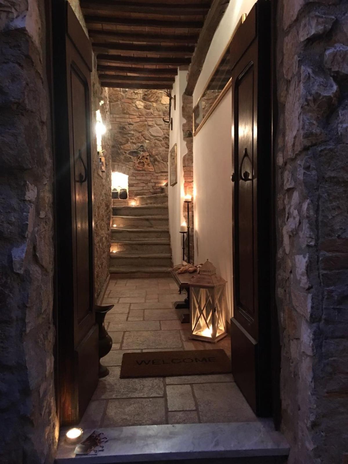 La Divina Dimora Il Castello Degli Spiriti Magni Appartement Montepescali Buitenkant foto